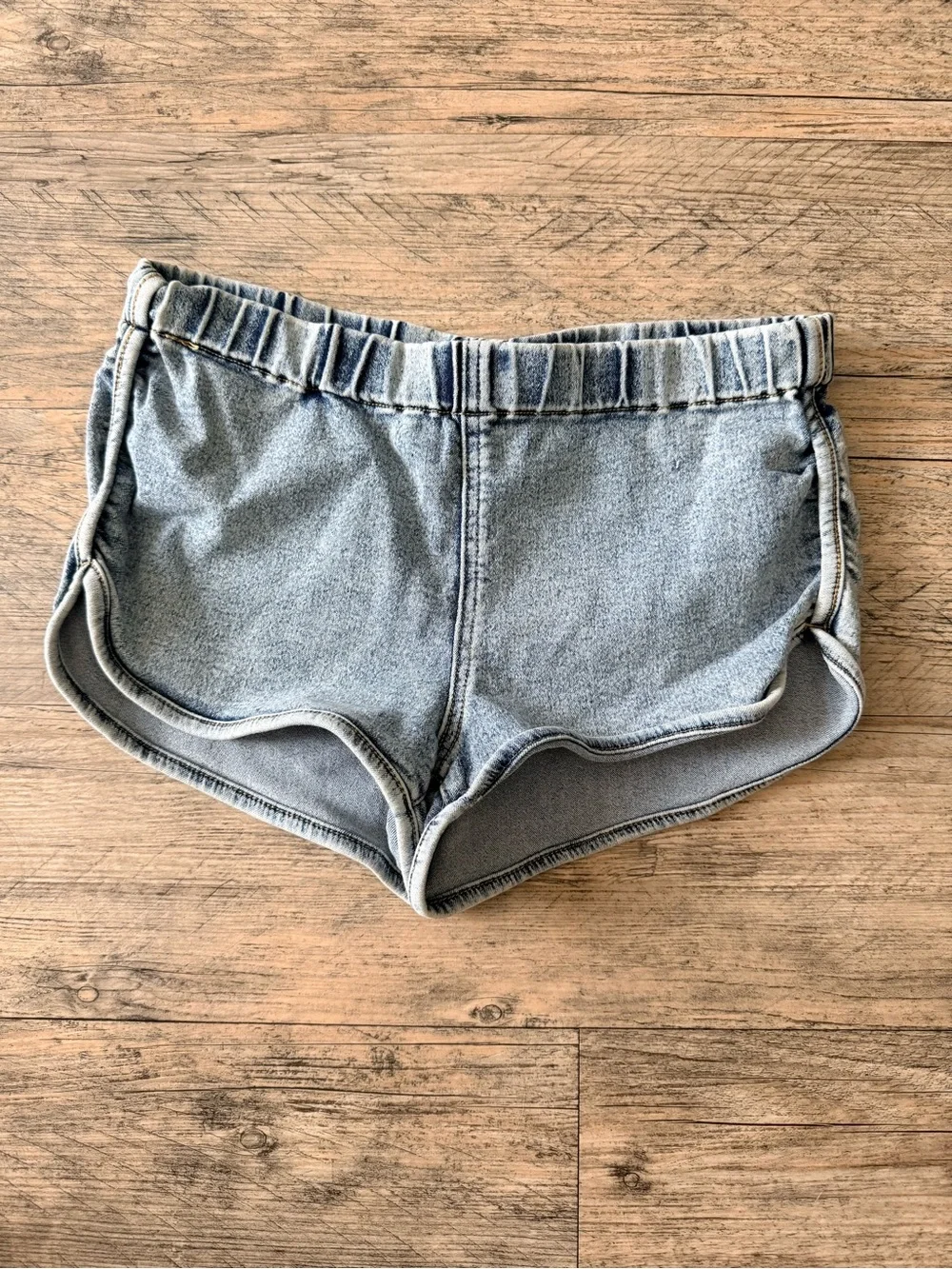 Forever 21 Light Wash Denim Shorts